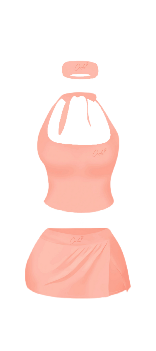 PEACH DOLL STATUS SET